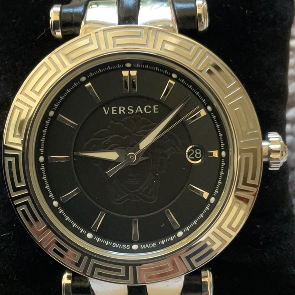 VERSACE watch, quartz, near mint condition